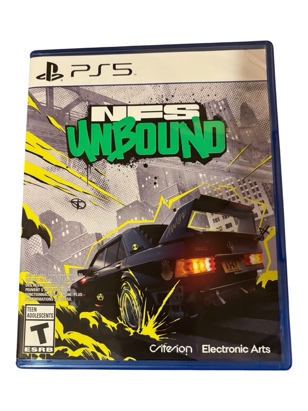 NFS Unbound for PS5 video game